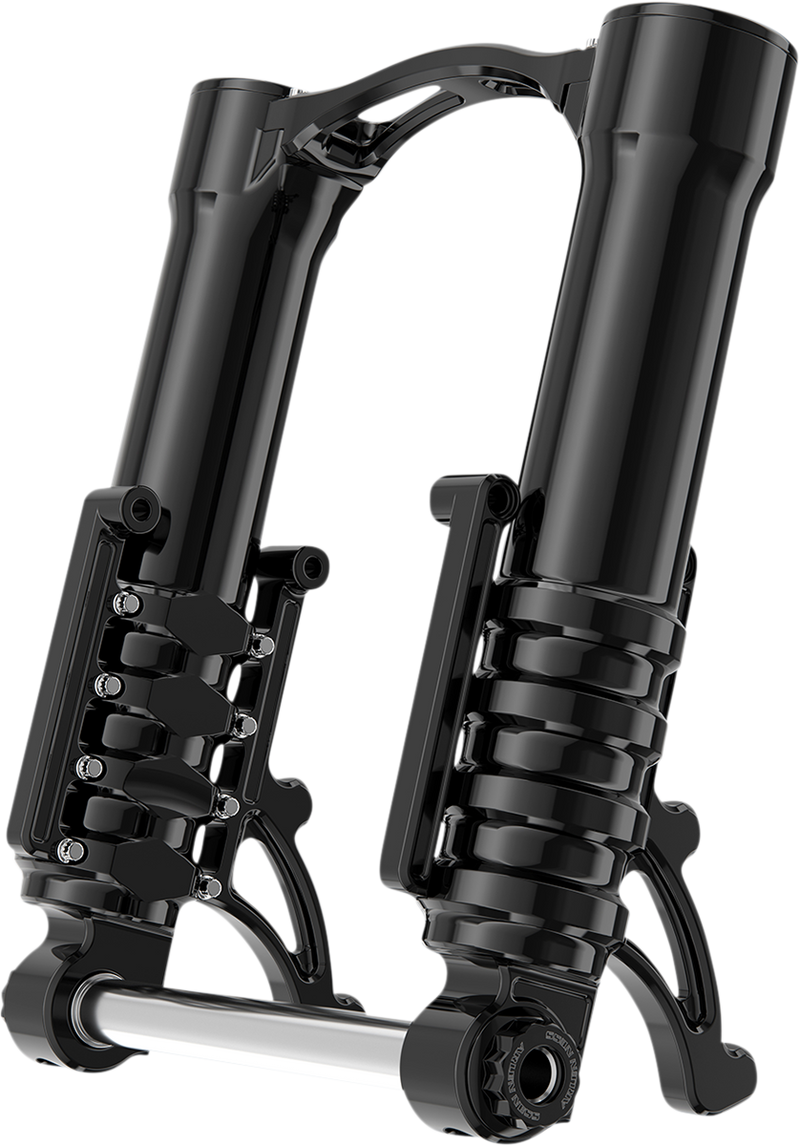 ARLEN NESS Method No Flex Fork Legs - 49 mm - Black Anodized - For Custom Radial Mount Brake Caliper