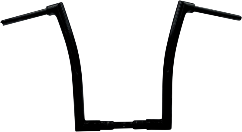 FAT BAGGERS INC. 1-1/2" EZ Install Flat Top Handlebar - 16" - Black 606016-B