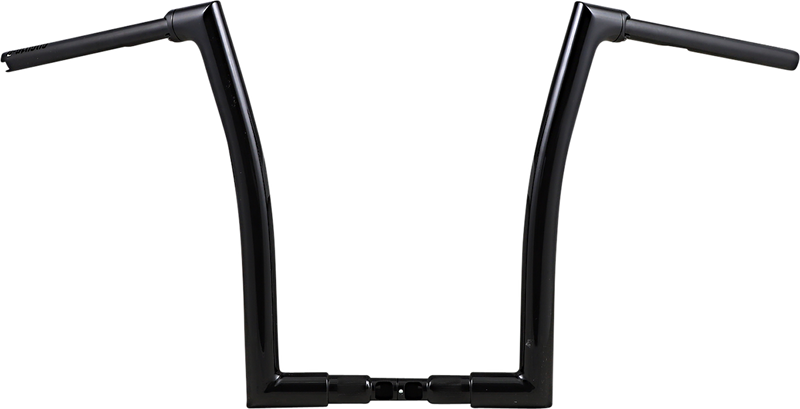 FAT BAGGERS INC. 1-1/2" EZ Install Flat Top Handlebar - 16" - Black 606016-B