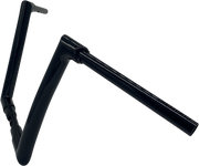 FAT BAGGERS INC. 1-1/2" EZ Install Flat Top Handlebar - 12" - Black 606012-B