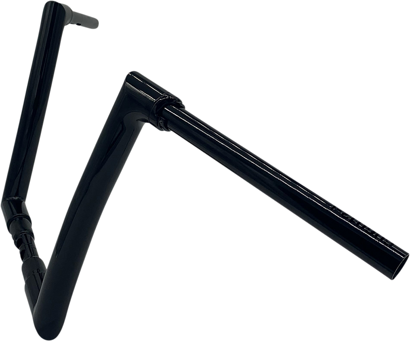 FAT BAGGERS INC. 1-1/2" EZ Install Flat Top Handlebar - 12" - Black 606012-B