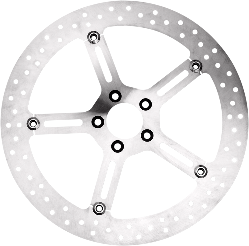 ARLEN NESS - 15" BIG BRAKE ROTORS, HUB MOUNT SOFTAIL / DYNA (LEFT)