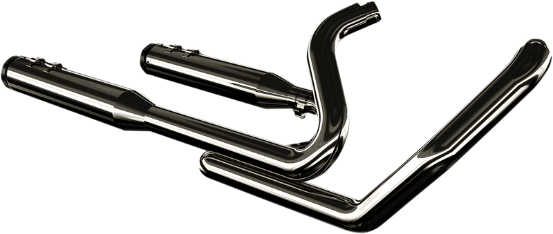 KHROME WERKS 2-into-2 Dominator Exhaust System - Eclipse® - '09-'16 FL - With 4-1/2" Muffler 201830