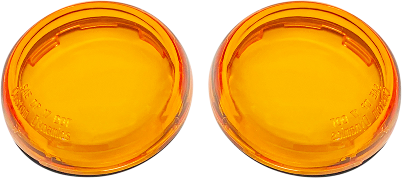 CUSTOM DYNAMICS ProBEAM® Replacement Deuce-Style Turn Signal Lenses - Amber