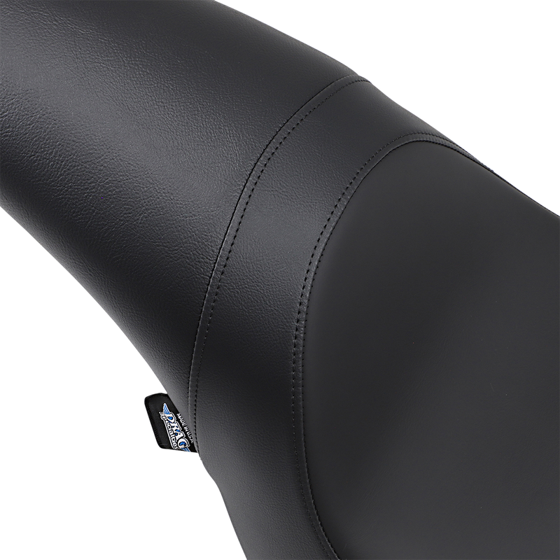 DRAG SPECIALTIES Predator Smooth Vinyl Seat - Black - Softail '06-'17