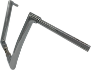 FAT BAGGERS INC. 1-1/2" EZ Install Flat Top Handlebar - 12" - Chrome 606012
