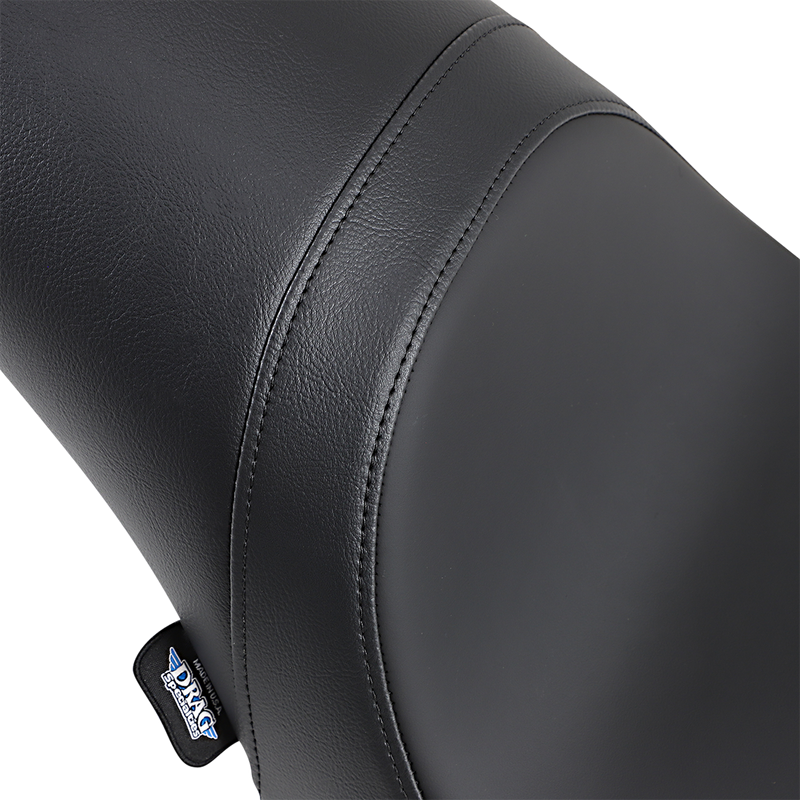 DRAG SPECIALTIES Predator Smooth Vinyl Seat - Black - Softail '00-'17