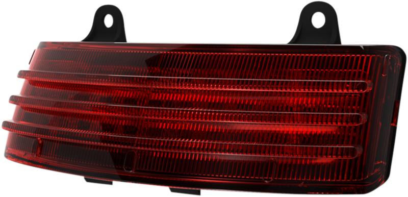 CUSTOM DYNAMICS Dual-Intensity LED TriBar Taillight - '14-'25 - Red