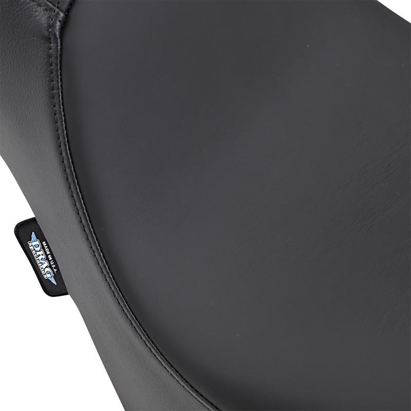 DRAG SPECIALTIES Predator II Smooth Vinyl Seat - Black - Softail '00-'17