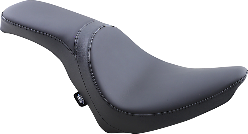 DRAG SPECIALTIES Predator 2-Up Smooth Solar-Reflective Leather Seat - Black - Softail '11-'17