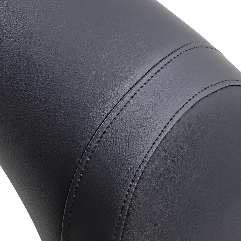 DRAG SPECIALTIES Predator Low Profile Smooth Vinyl Seat - Black - Softail '00-'17