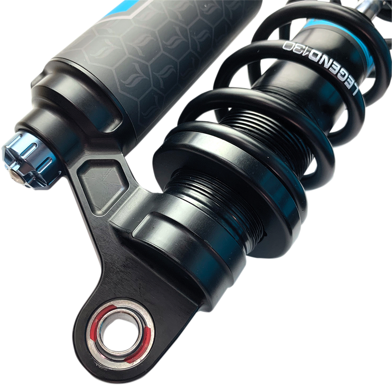 LEGEND SUSPENSION REVO ARC Piggyback Shocks for '04-'22 Harley SPORTSTER Models