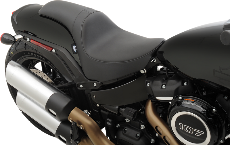 DRAG SPECIALTIES Predator Seat - Smooth Solar Leather - Softail '18-'22