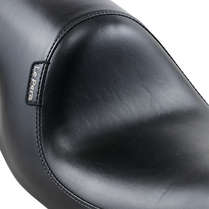 LE PERA Silhouette Up-Front Seat - Full-Length - Smooth - Black - Dyna '96-'03