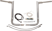 FAT BAGGERS INC. 1-1/2" EZ Install Pointed Top Handlebar Kit - 16" - Chrome 809216