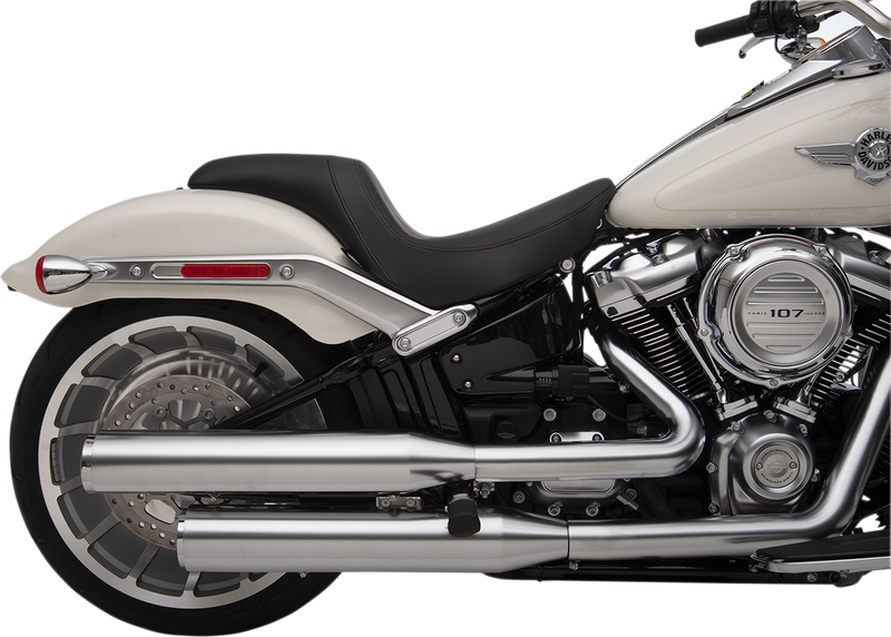 DRAG SPECIALTIES Predator Smooth Vinyl - Black - Softail '18-'22