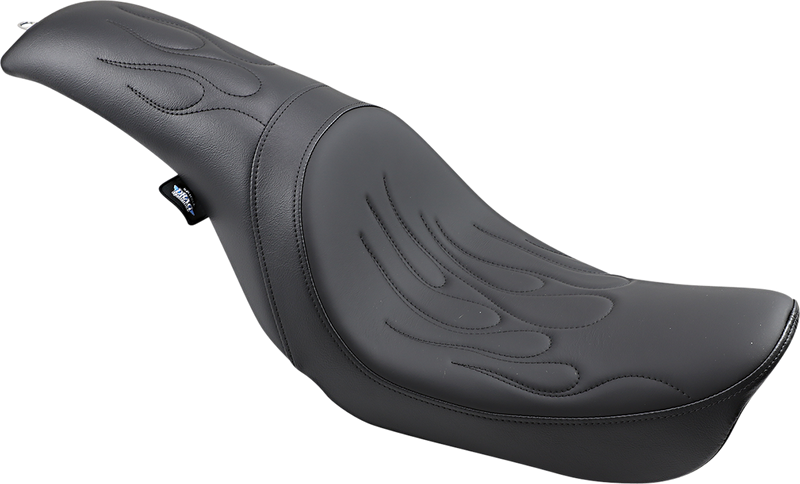 DRAG SPECIALTIES Predator Seat - Flame Stitched - Dyna '06-'17