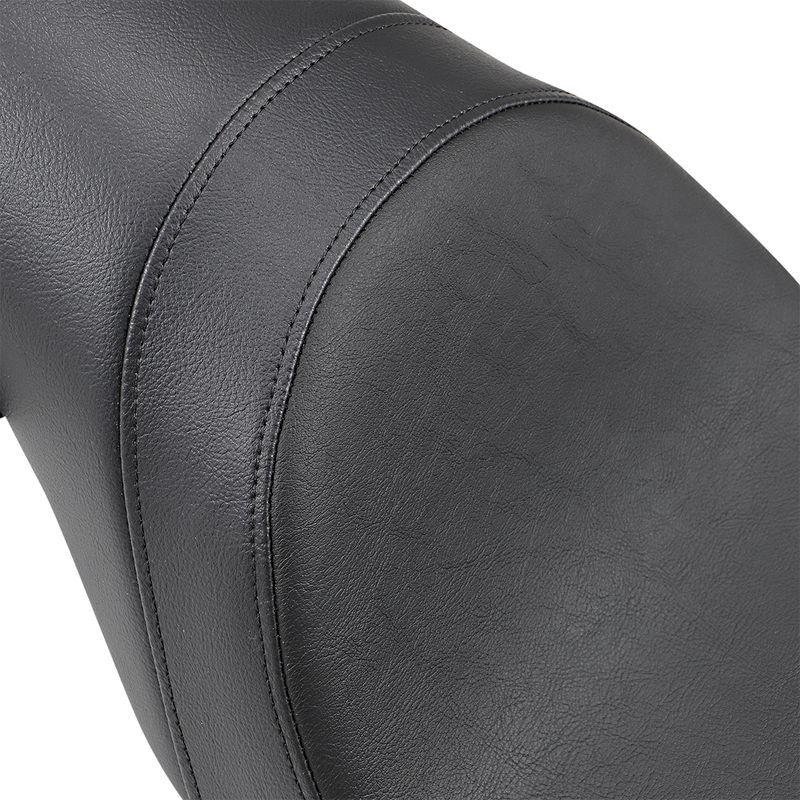 DRAG SPECIALTIES Predator Smooth Vinyl Seat - Black - Dyna '06-'17
