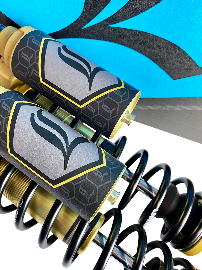 LEGEND SUSPENSION REVO ARC Piggyback Shocks for '04-'22 Harley SPORTSTER Models