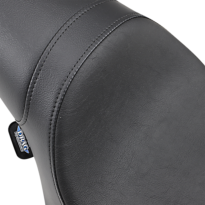 DRAG SPECIALTIES Predator Low Profile Smooth Vinyl Seat - Black - Sportster '10-'22