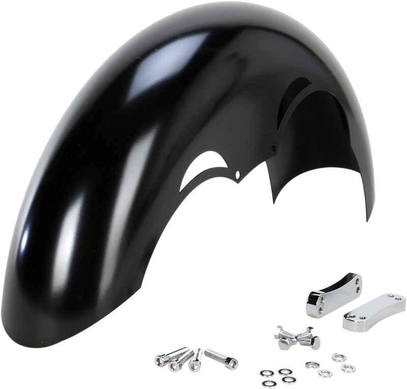 KLOCK WERKS Tude Dresser Front Fender Kit - Steel - 21"