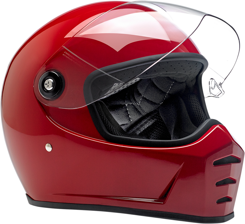 BILTWELL Lane Splitter Helmet - Gloss Blood Red