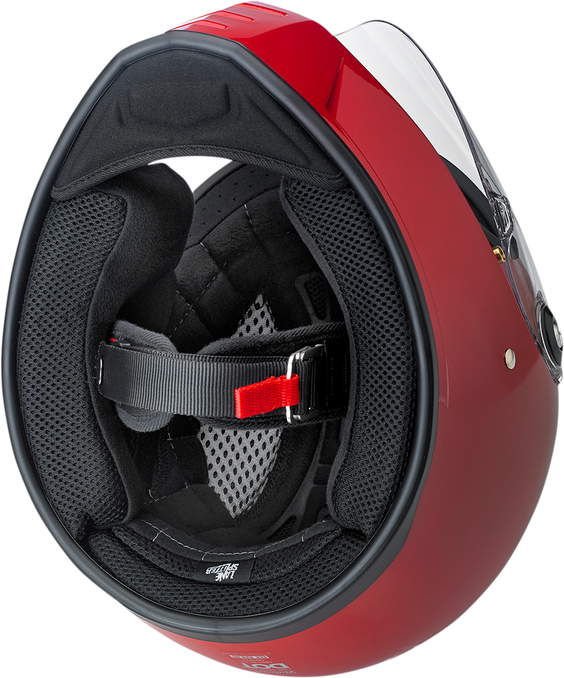 BILTWELL Lane Splitter Helmet - Gloss Blood Red