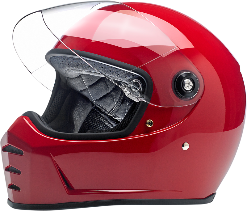 BILTWELL Lane Splitter Helmet - Gloss Blood Red