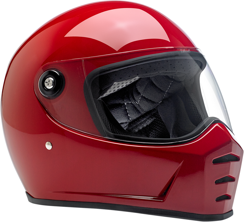 BILTWELL Lane Splitter Helmet - Gloss Blood Red