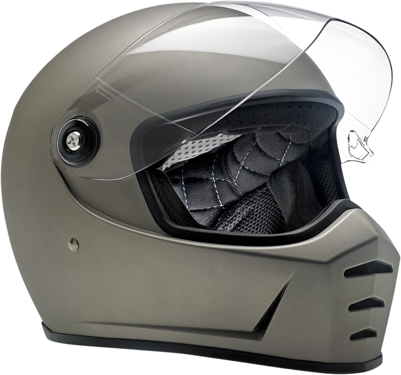 BILTWELL Lane Splitter Helmet - Flat Titanium