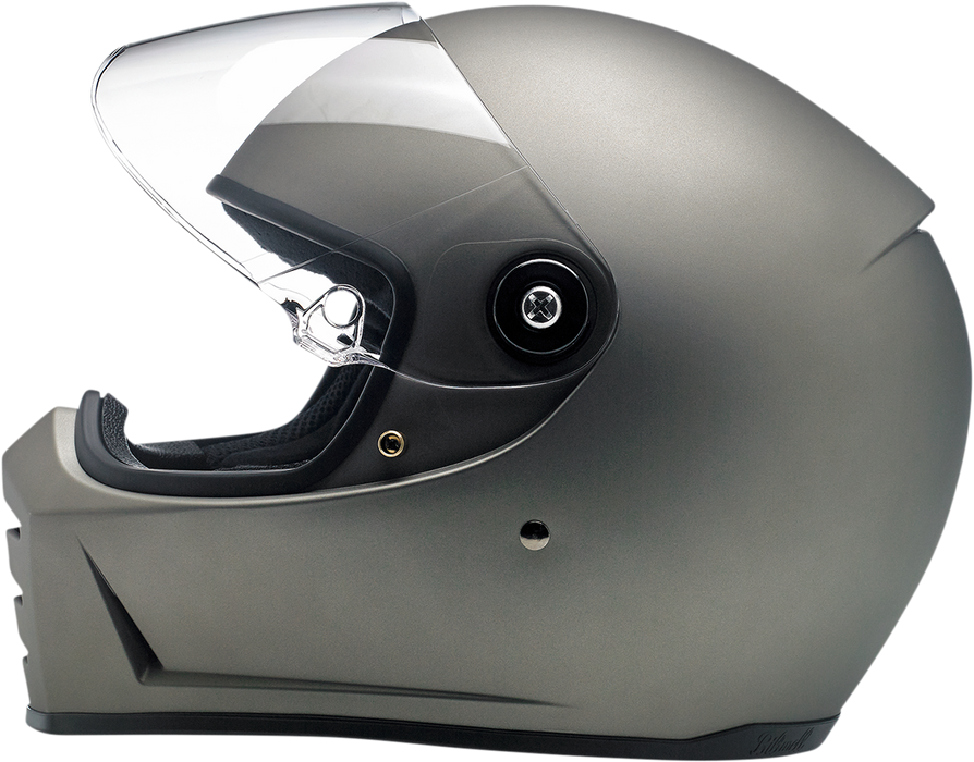BILTWELL Lane Splitter Helmet - Flat Titanium