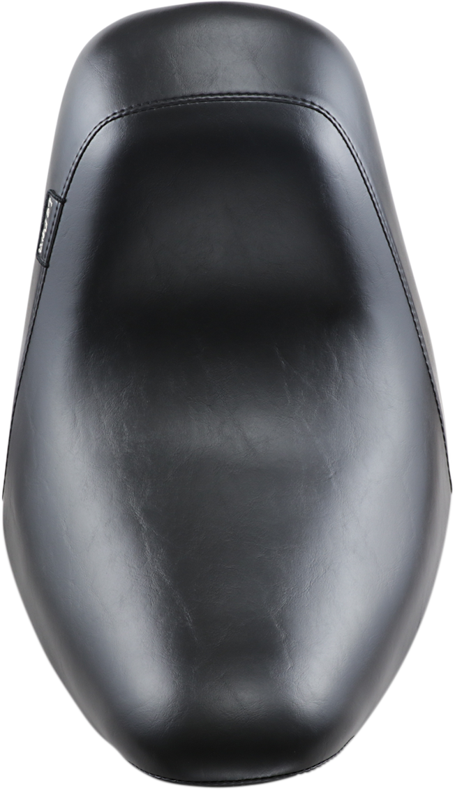 LE PERA Bare Bones Solo Seat - Smooth - Black - Softail '06-'17