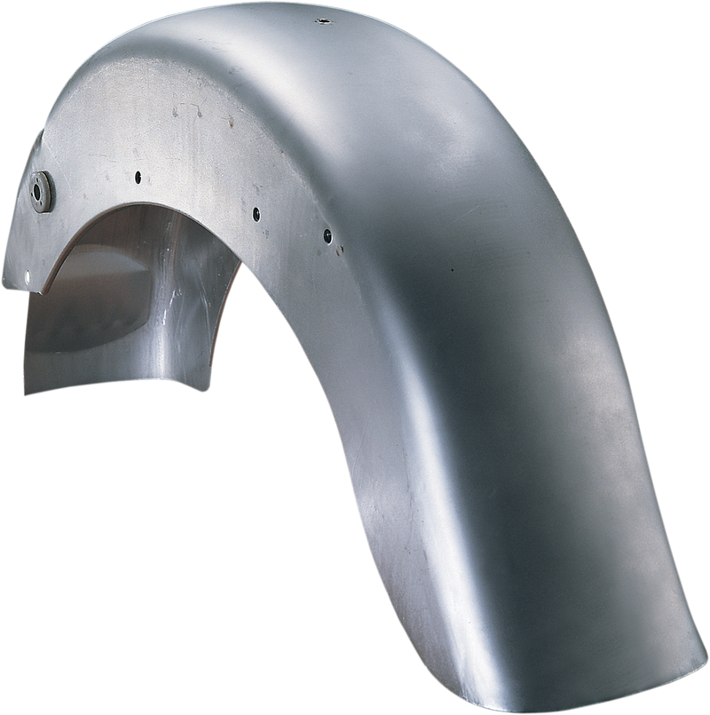 DRAG SPECIALTIES Smooth Rear Fender - without Taillight/Turn Signal Mount - Steel - FL '80-'84