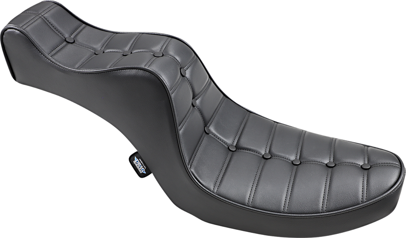 DRAG SPECIALTIES Mini King/Queen Pillow Vinyl Seat - FL / FX '58-'84