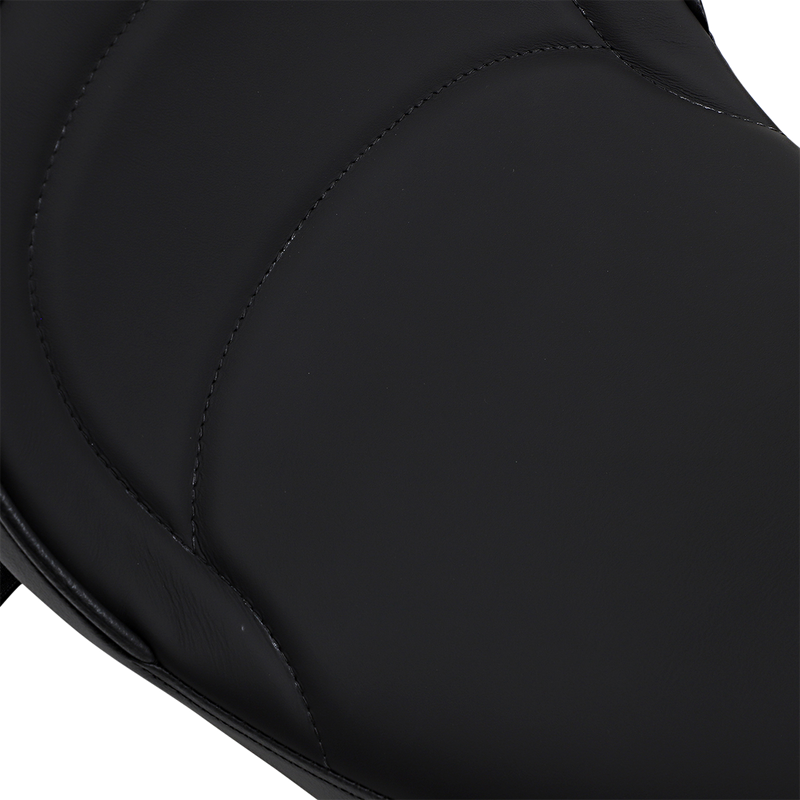 DRAG SPECIALTIES Mild Stitch Solar Leather Solo Seat Backrest Compatible - Touring '97-'07