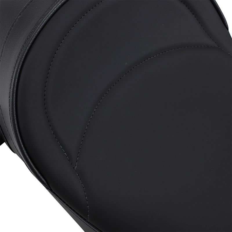 DRAG SPECIALTIES EZ Glide Mild Stitch Solo Seat Backrest Compatible - Touring '08-'23