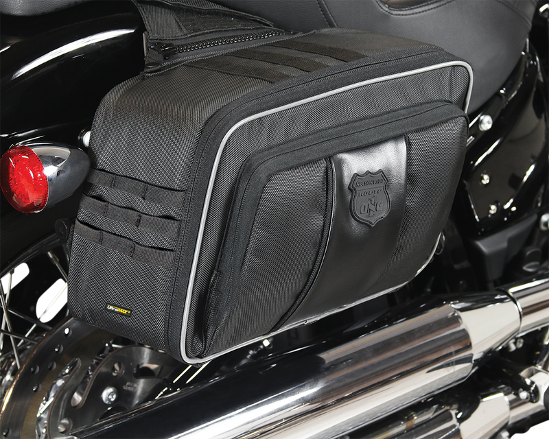 NELSON RIGG Road Trip Saddlebags - Black