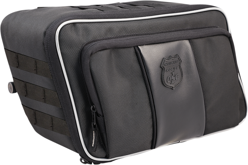NELSON RIGG Road Trip Saddlebags - Black