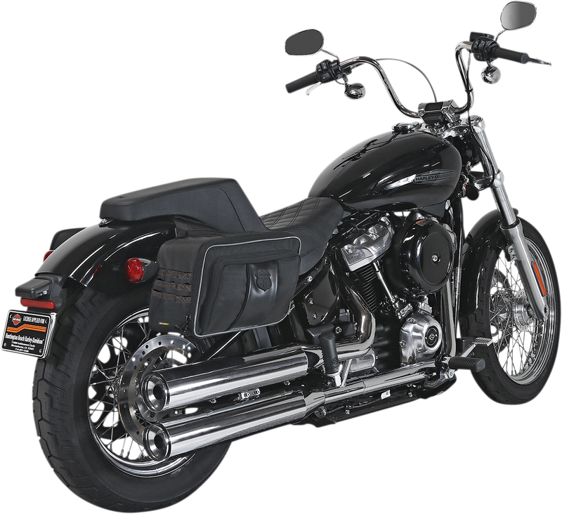 NELSON RIGG Road Trip Saddlebags - Black