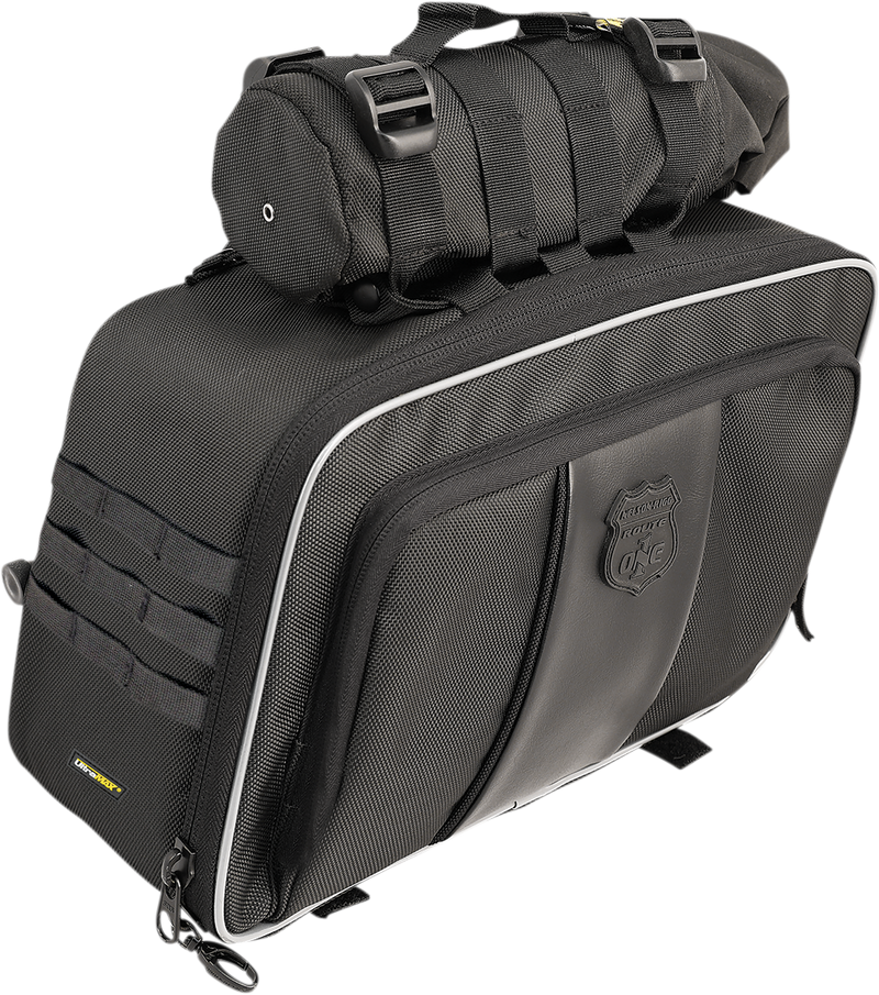 NELSON RIGG Road Trip Saddlebags - Black