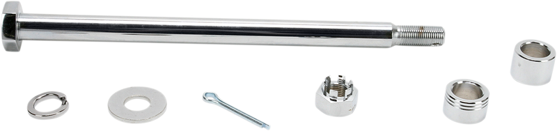 DRAG SPECIALTIES Chrome Rear Axle Kit
