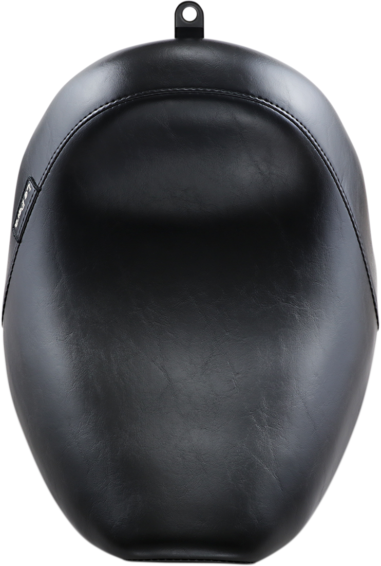 LE PERA Bare Bones Solo Seat - Smooth - Black - Softail '11-'15