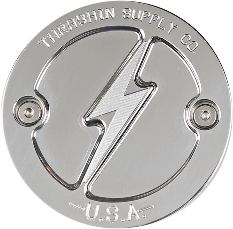 THRASHIN SUPPLY CO. Points Cover - Dished - Polished - M8 TSC-3027-2
