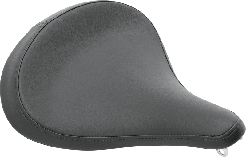 DRAG SPECIALTIES Seat - Spring Solo - Large - Black Solar-Reflective Leather - Smooth