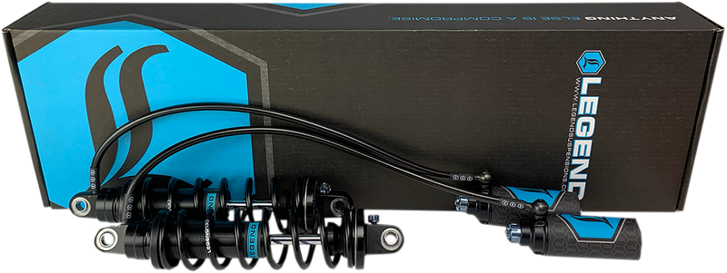 LEGEND SUSPENSION REVO ARC Remote Reservoir Shocks for 2009-2013 Touring Motorcycles