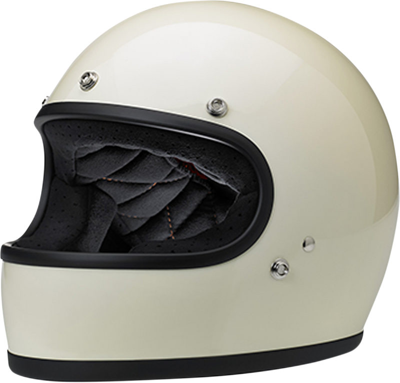 BILTWELL Gringo Helmet - Gloss Vintage White