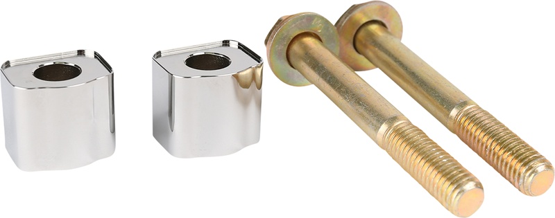 THRASHIN SUPPLY CO. Spacers - Riser - 1" - Chrome TSC-9801-3