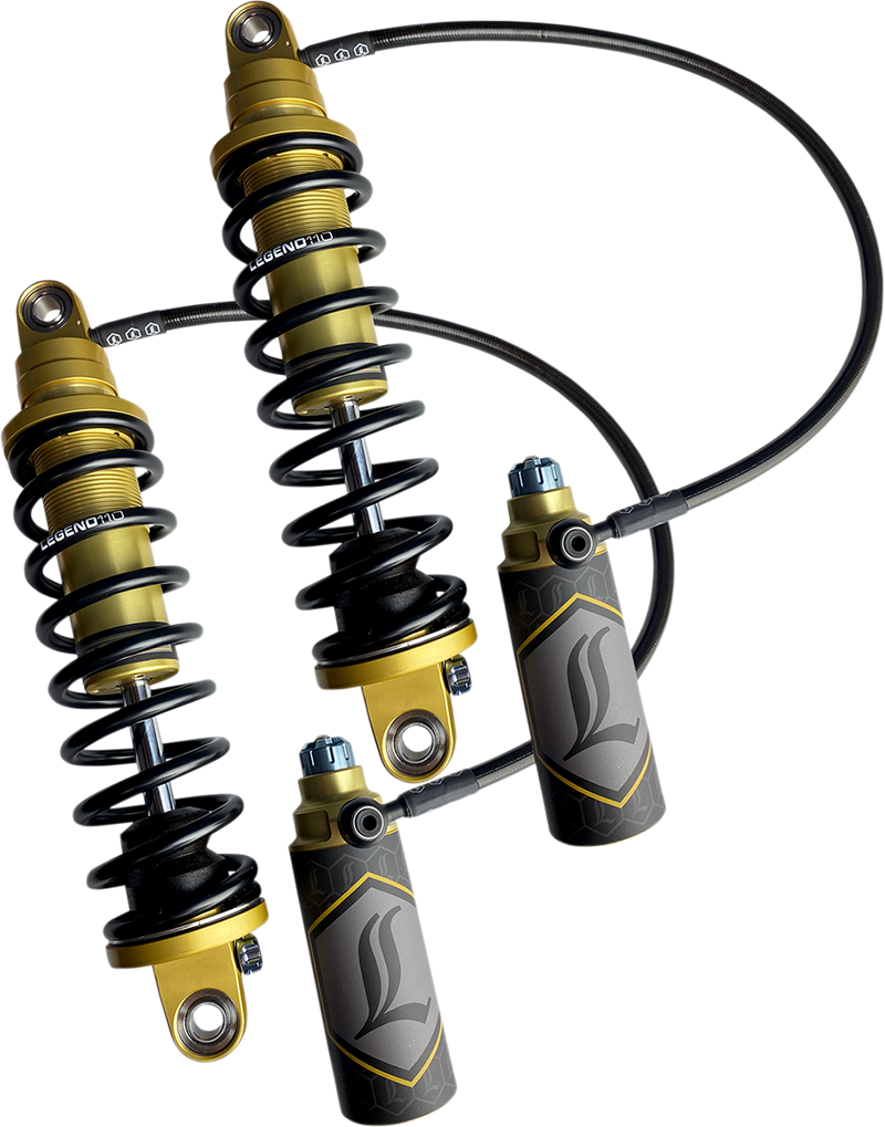 LEGEND SUSPENSION REVO ARC Remote Reservoir Shocks for 1999-2008 Touring