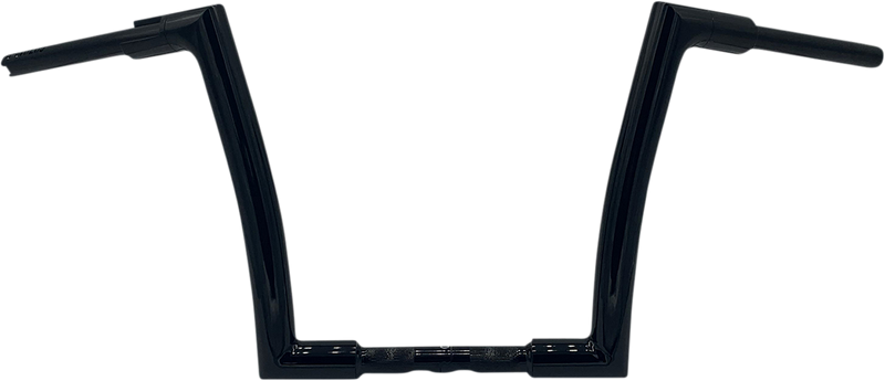 FAT BAGGERS INC. 1-1/2" EZ Install Flat Top Handlebar - 12" - Black 607012-B