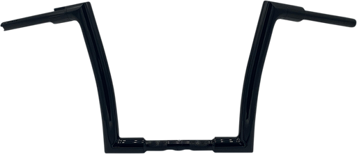 FAT BAGGERS INC. 1-1/2" EZ Install Flat Top Handlebar - 12" - Black 607012-B